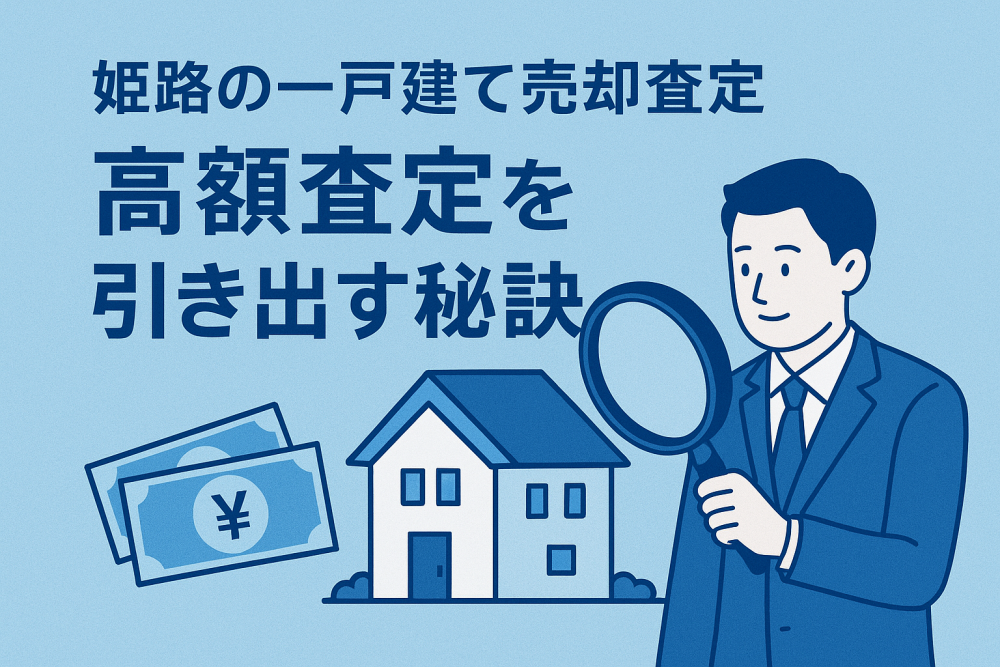 姫路の一戸建て売却査定|高額査定を引き出す秘訣