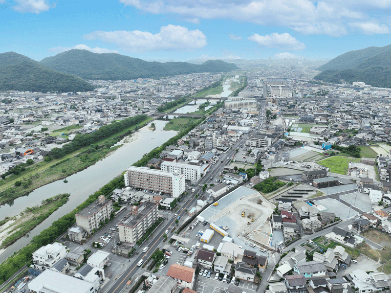 広畑エリア空撮